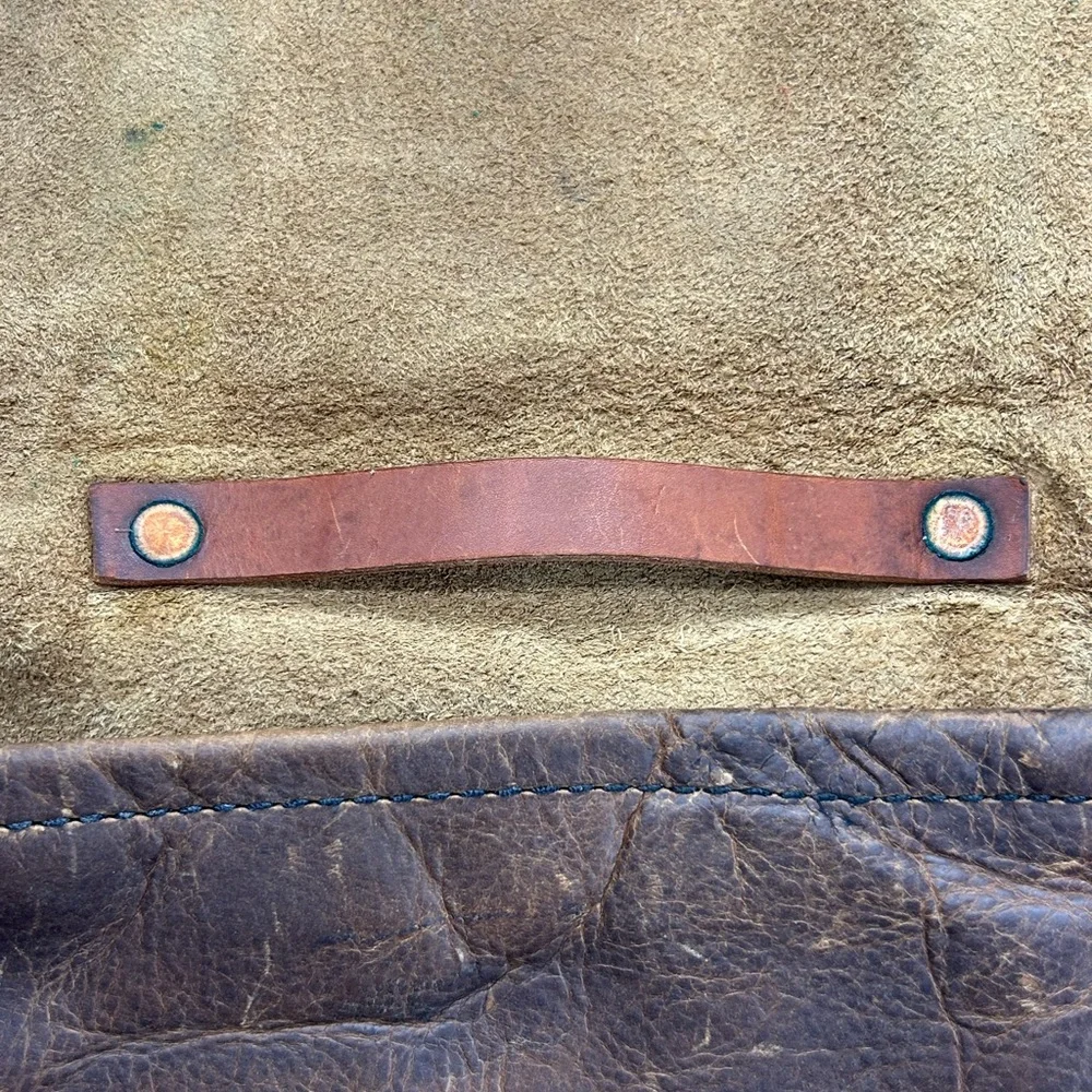 Goertzen Bag Brown Leather Scout Messenger Purse Adventure Equip Handmade USA